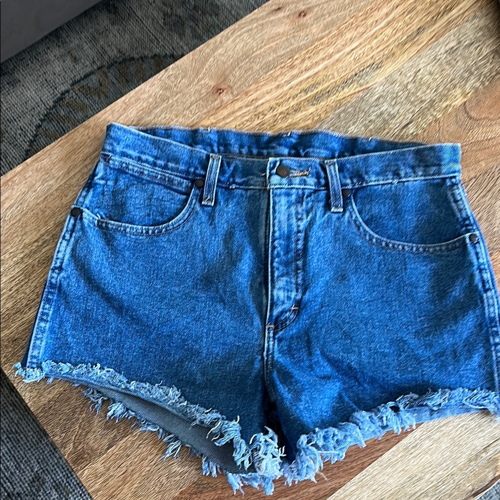 Wrangler Women’s Denim Frayed Shorts